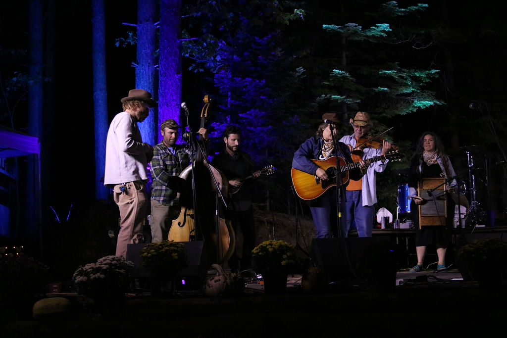 Band Playing on Stage